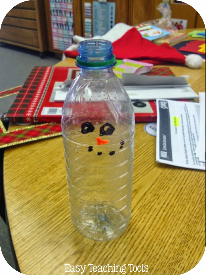 Every year, we make the cutest upcycling snowman craft using just a few materials that you most likely already have in your classroom.