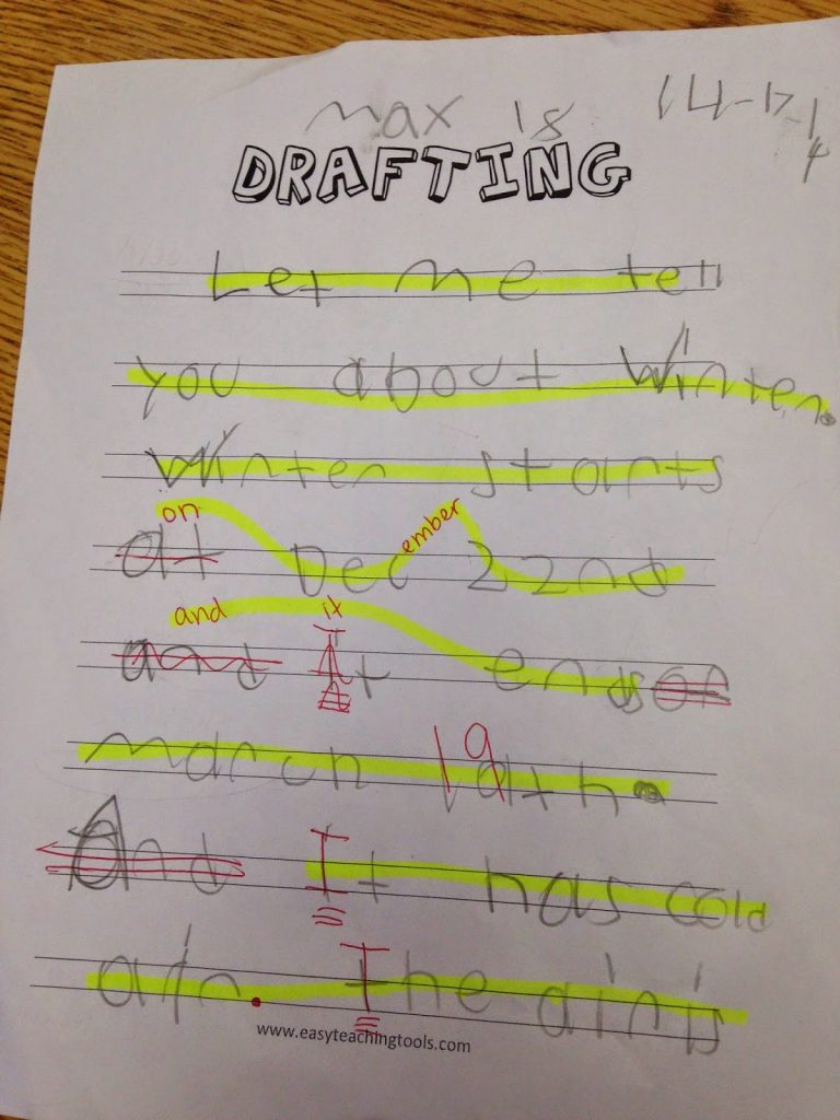 what is drafting in writing