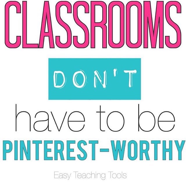 I'm sharing 8 reasons why I have a Pinterest-worthy classroom. Does it make me a better teacher? Absolutely not! Does it make me happy? Of course!