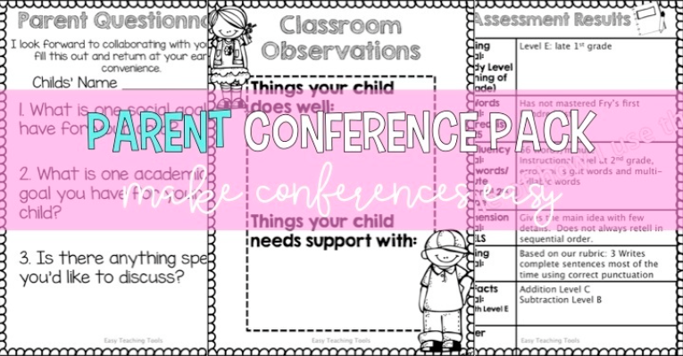 I've got 15 parent conference tips from real teachers, to help you make conferences productive, meaningful, and easy.