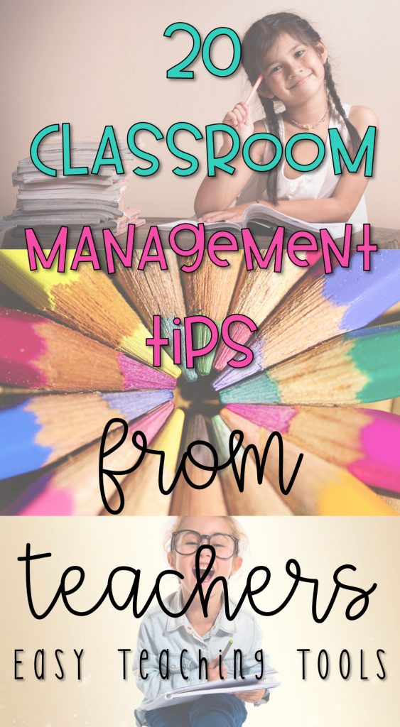 Are you looking for classroom management tips that really work?  Read these 20 tips that you can use in your classroom tomorrow!