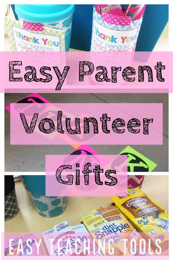 As we get closer to the end of the school year, I like to thank my parent volunteers who come in on a weekly basis. These gifts also work well for your coworkers, custodians, and office staff, too and won't break the bank.