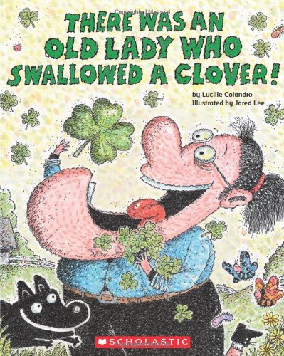 There Was an Old Lady Who Swallowed a Clover read aloud