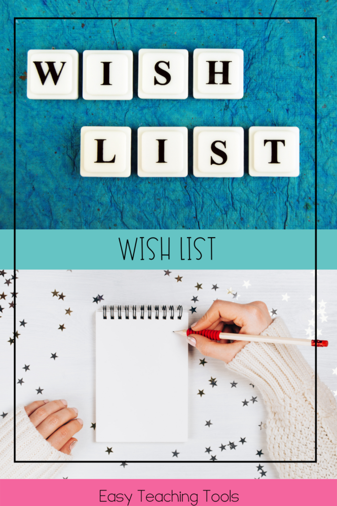 Add a wish list to your newsletter for donations